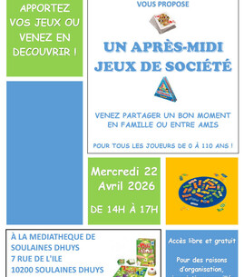 Après-midi jeux de société - 1