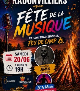 Fête de la musique et feu de camp à Radonvilliers - 1