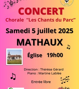 Chorale des Chants du Parc à Mathaux - 1