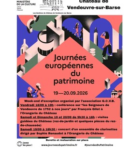 JEP : Concert au Château de Vendeuvre-sur-Barse - 1