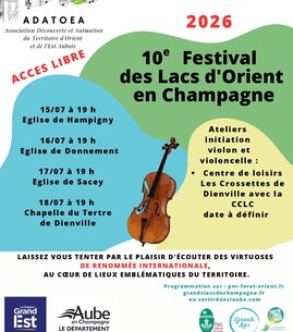 10e Festival des Lacs d’Orient en Champagne - 1