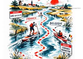 Affiche Enfer des Canaux 26 © Nord Paddle Club