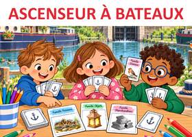 Visuel atelier 7 familles de la batellerie - ABF © ascenseur à bateaux