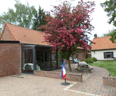 Meublé de la Haute Lys, vue jardin