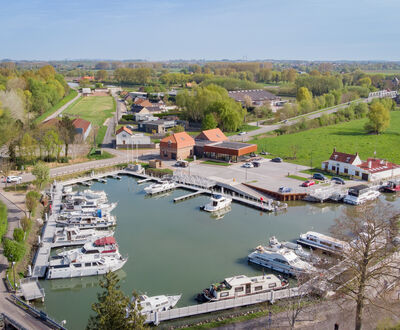 Drone - Port Fluvial d'Aire-sur-la-Lys