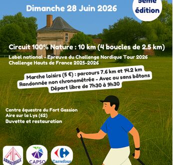 ANIMATION | Sortie marche nordique à Aire-sur-la-Lys