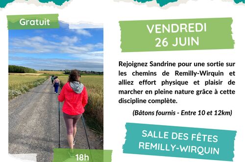 ANIMATION | Sortie marche nordique