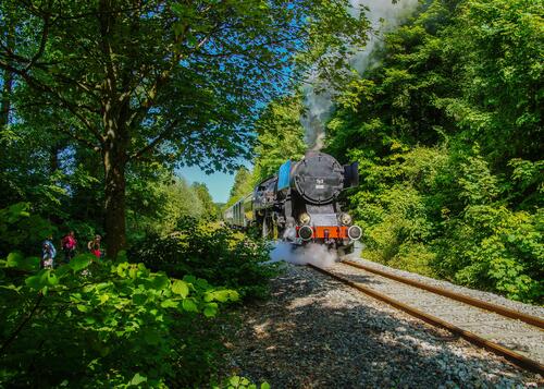 CHEMIN DE FER TOURISTIQUE DE LA VALLÉE DE L'AA © P.Hudelle, Balades en Audomarois