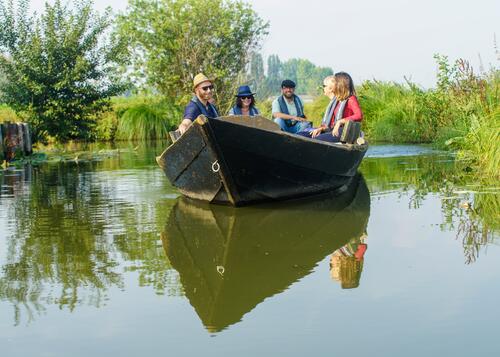 Faiseurs de bateaux Marais Groupe Bacôve Atelier 2019 CLAIRMARAIS © P.Hudelle, Tourisme en Pays de Saint-Omer