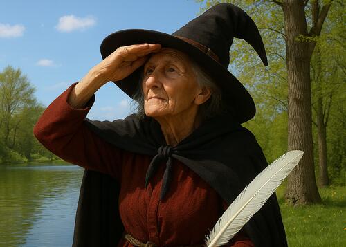 la surprise de la cigogne © 