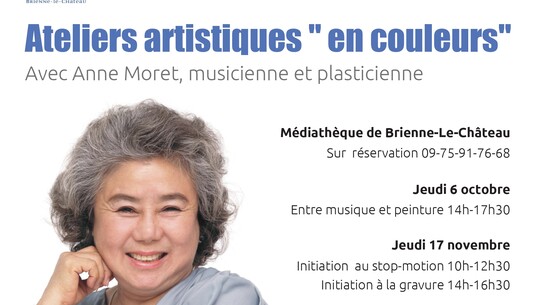 Atelier artistique : pop up et vernissage en musique - 0
