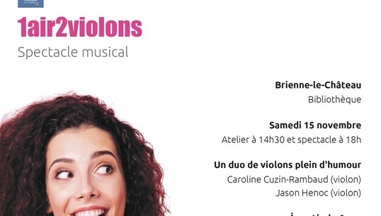 1air2violons, atelier et spectacle - 0
