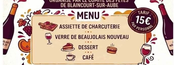 Beaujolais party in Blaincourt-sur-Aube - 0