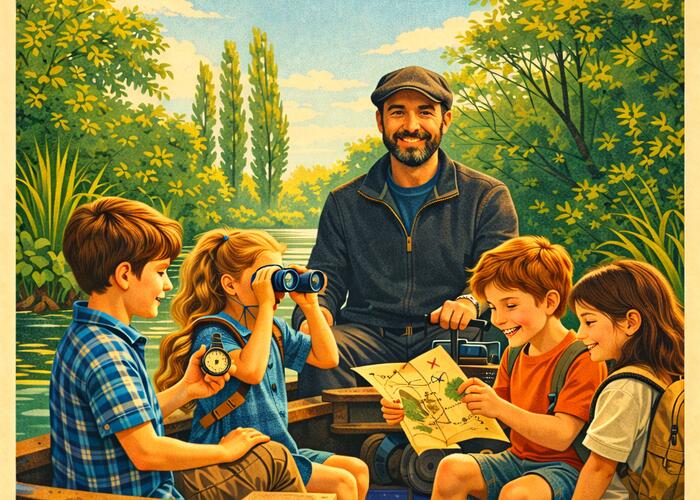 L’aventure en bacôve - Le jeu de piste du marais © 