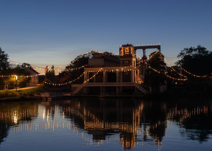 Illustration soirée Guinguette à l'Ascenseur à Bateaux © Tourisme en Pays de Saint-Omer