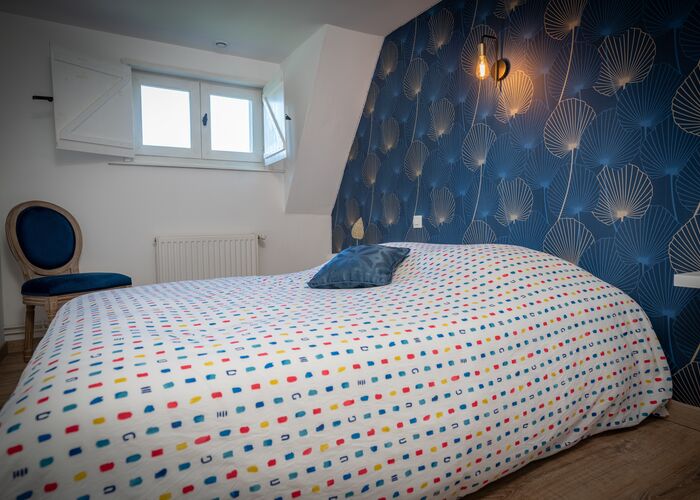 Au Coeur de l'Aa, chambre double  © Quentin MAILLARD © Tourisme en Pays de Saint-Omer