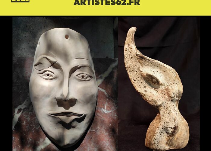 Affiche Atelier Portes Ouvertes des Ateliers d'Artistes. Phil Béziat © DR
