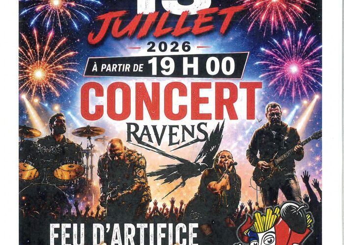 Affiche feu d'artifice © Droits Réservés