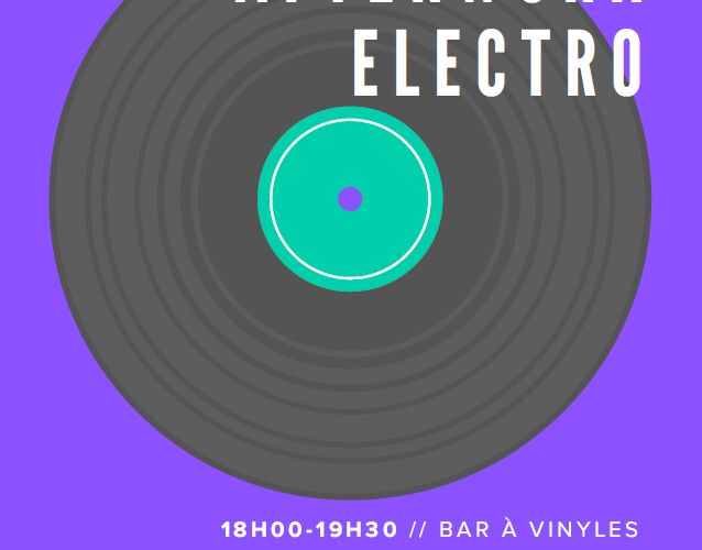 "Afterwork Électro" Aire 14 août © DR