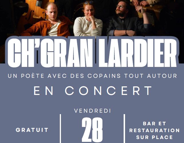 Ch'Grand Lardier, groupe de Chanson Française © DR