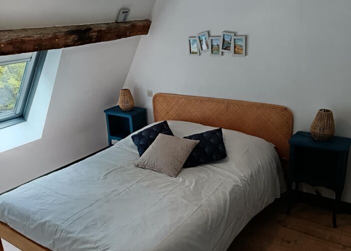 Chambre double - Gite Gaspard - Domaine du Grand Saint-Bernard by ISNOR © Ô Marais by ISNOR