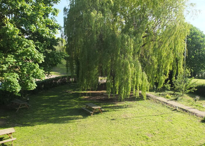 Gîte Anaëlle - Domaine du Grand Saint-Bernard, jardin  © ISNOR