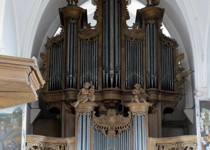 Église Saint-Médard Orgue TOURNEHEM-SUR-LA-HEM © Carl Peterolff © Photo Carl