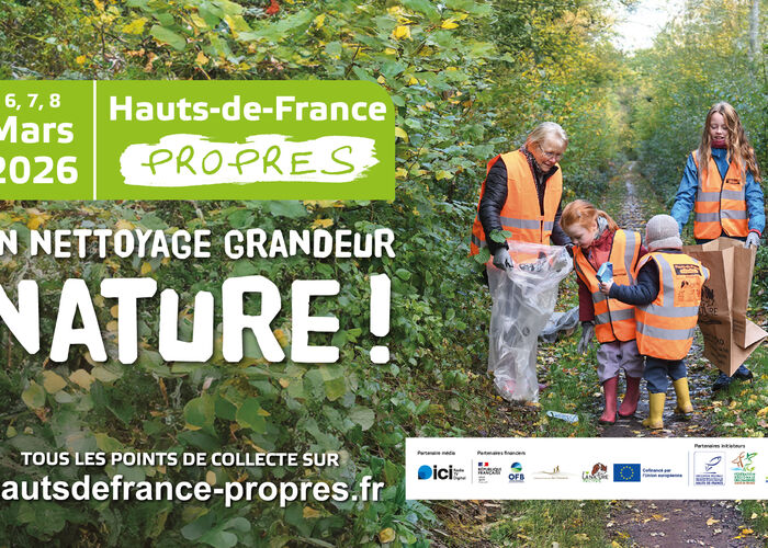Opération HDF Propres © Région Hauts de France