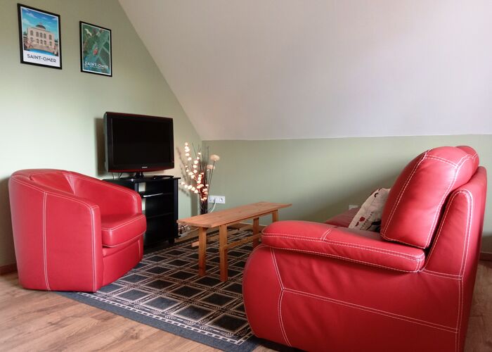 Le salon © Sur le plateau des landes