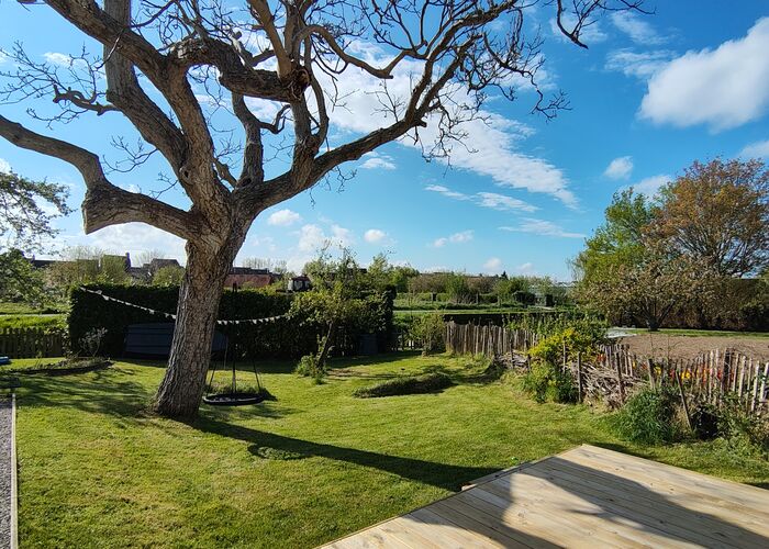 Le jardin depuis la terrasse © MP