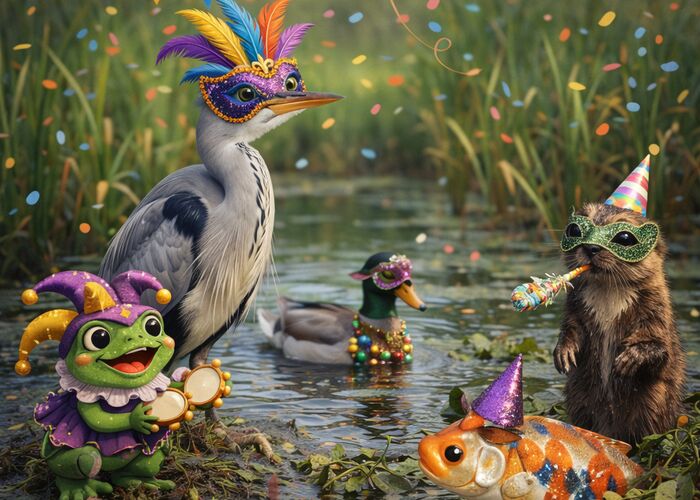 Les Animaux font leur Carnaval © Maison du Marais