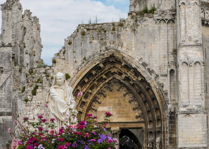 Vestiges de l'Abbaye Saint-Bertin SAINT-OMER © P.Hudelle - Balades en Audomarois