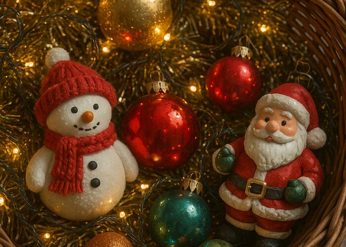 Les décos de Noël © DR- La Maison du Marais