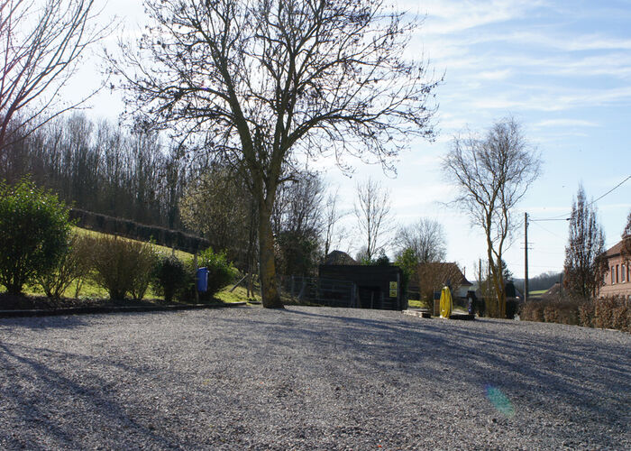 Aire de camping car - La Ferme des Templiers © MAES Isabelle