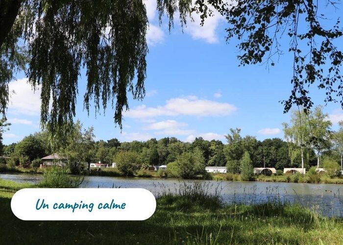 Un camping calme © Camping les Etangs du Plateau des Landes