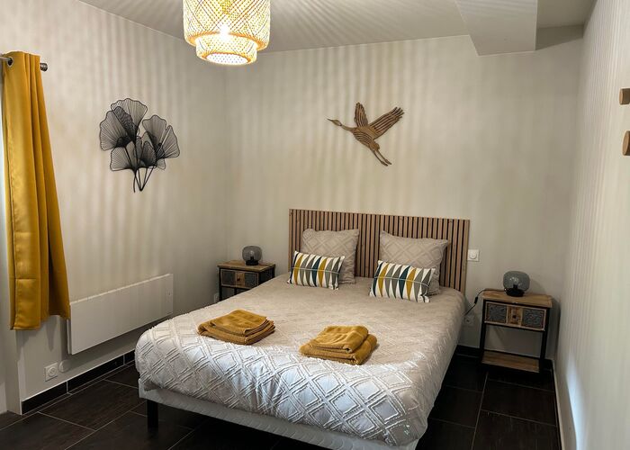 Chambre héron © Gîte La Héronnière