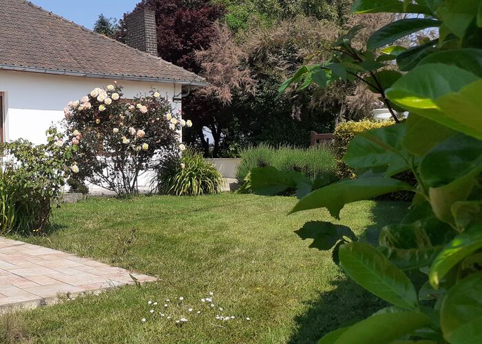 L'appartement du gîte, jardin © M.Chochoy