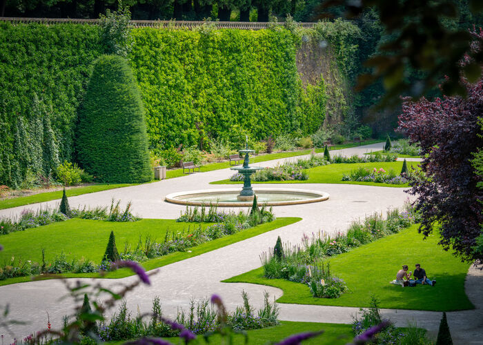 Jardin à la Française - Jardin Public de Saint-Omer en 2024 © Quentin MAILLARD - Tourisme en Pays de Saint-Omer