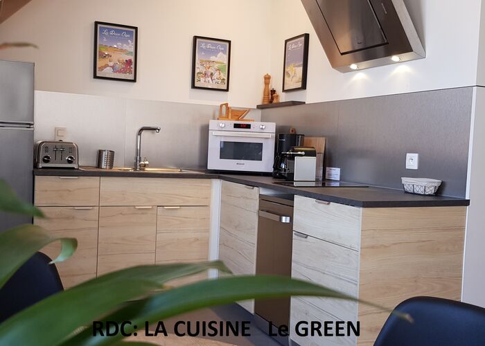 Le Green, coin cuisine © © Droits réservés
