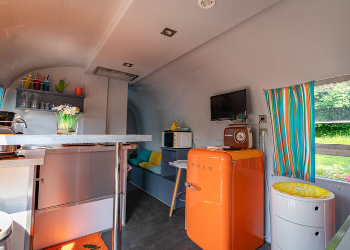 Caravane AirStream - Ferme des Templiers © Quentin MAILLARD - Tourisme en Pays de Saint-Omer