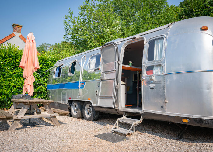 Caravane AirStream - Ferme des Templiers © Quentin MAILLARD - Tourisme en Pays de Saint-Omer