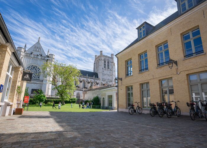 3 - Jardin de l'Office de Tourisme de Saint-Omer © Quentin MAILLARD - Tourisme en Pays de Saint-Omer