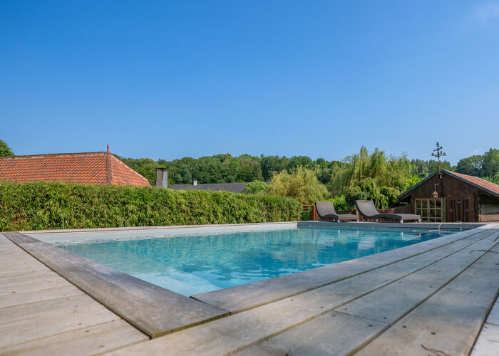 Piscine - Ferme des Templiers © Quentin MAILLARD - Tourisme en Pays de Saint-Omer