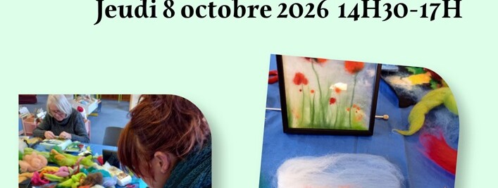 Atelier seniors : Laine cardée - 0