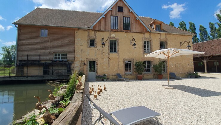 Le Moulin de la Vanne à Saint Benoist