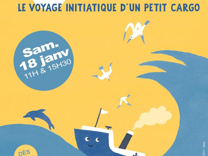 18 janvier, Spectacle "Pépito petit bateau" à la médiathèque d'Arques