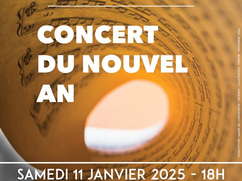 11 janvier, Concert du Nouvel An de l'Orchestre d'Harmonie de Saint-Omer