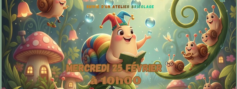 Heure du conte « Escargots rigolos » - 0