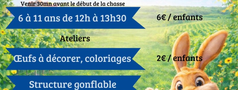 Chasse aux oeufs au Domaine des 7 Cépages - 0