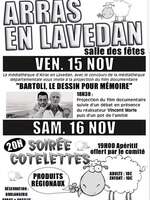 Projection et soirée côtelettes Projection et soirée côtelettes